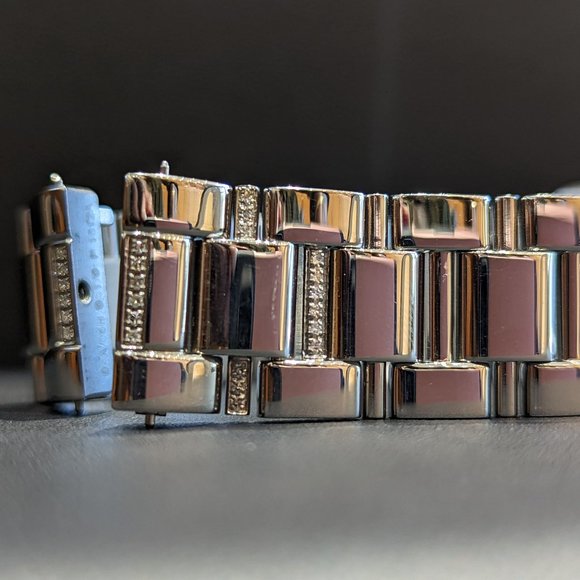 Limited Edition (#252 of 500) Michele Art Deco Diamond Pavé Watch - Picture 11 of 12